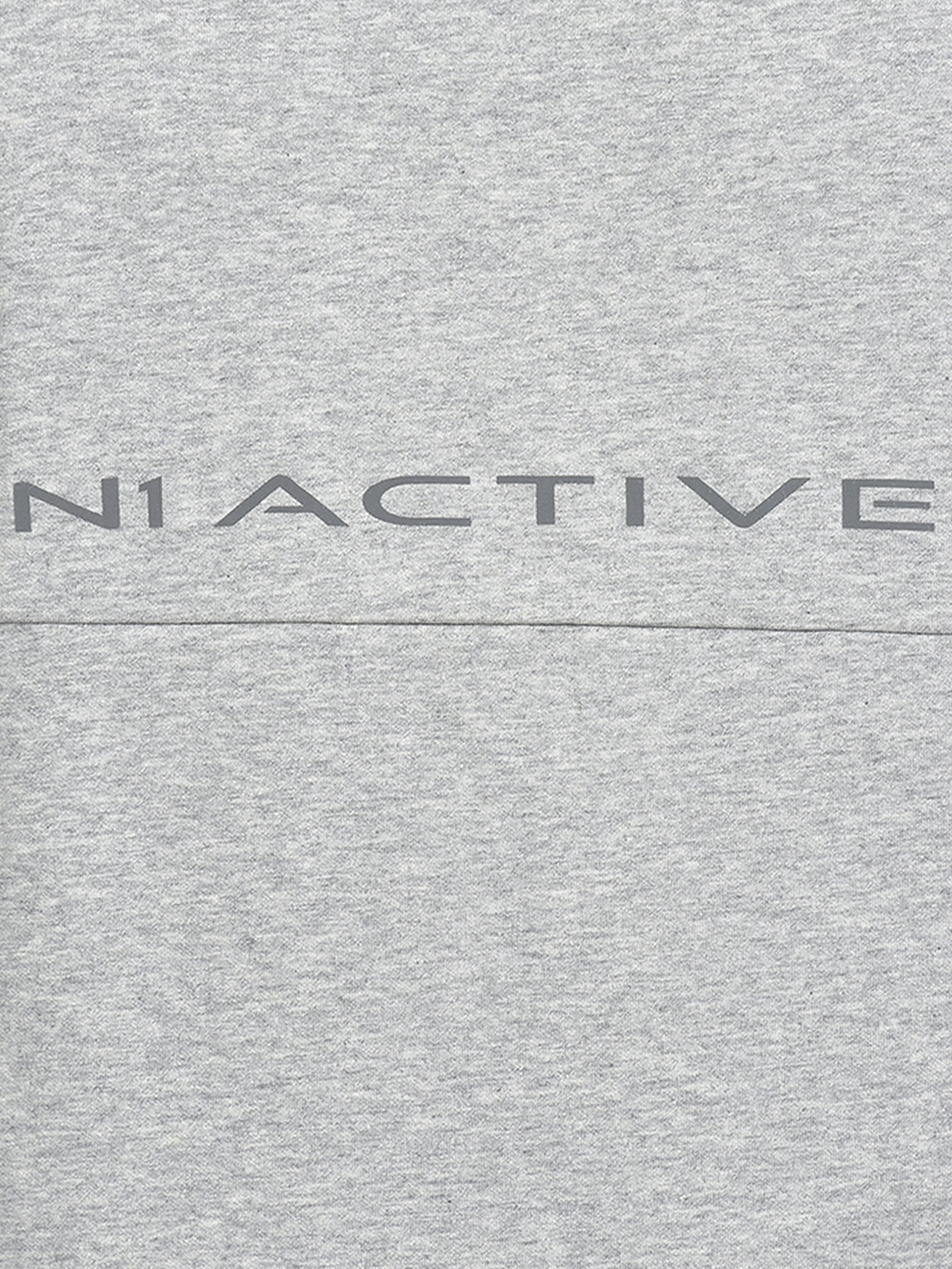 Numero Uno Men Solid Grey Round Neck Sweatshirt